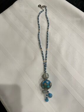 Antica Murrina Genuine Venetian Murano Glass Pendant Necklace-Women Jewelry